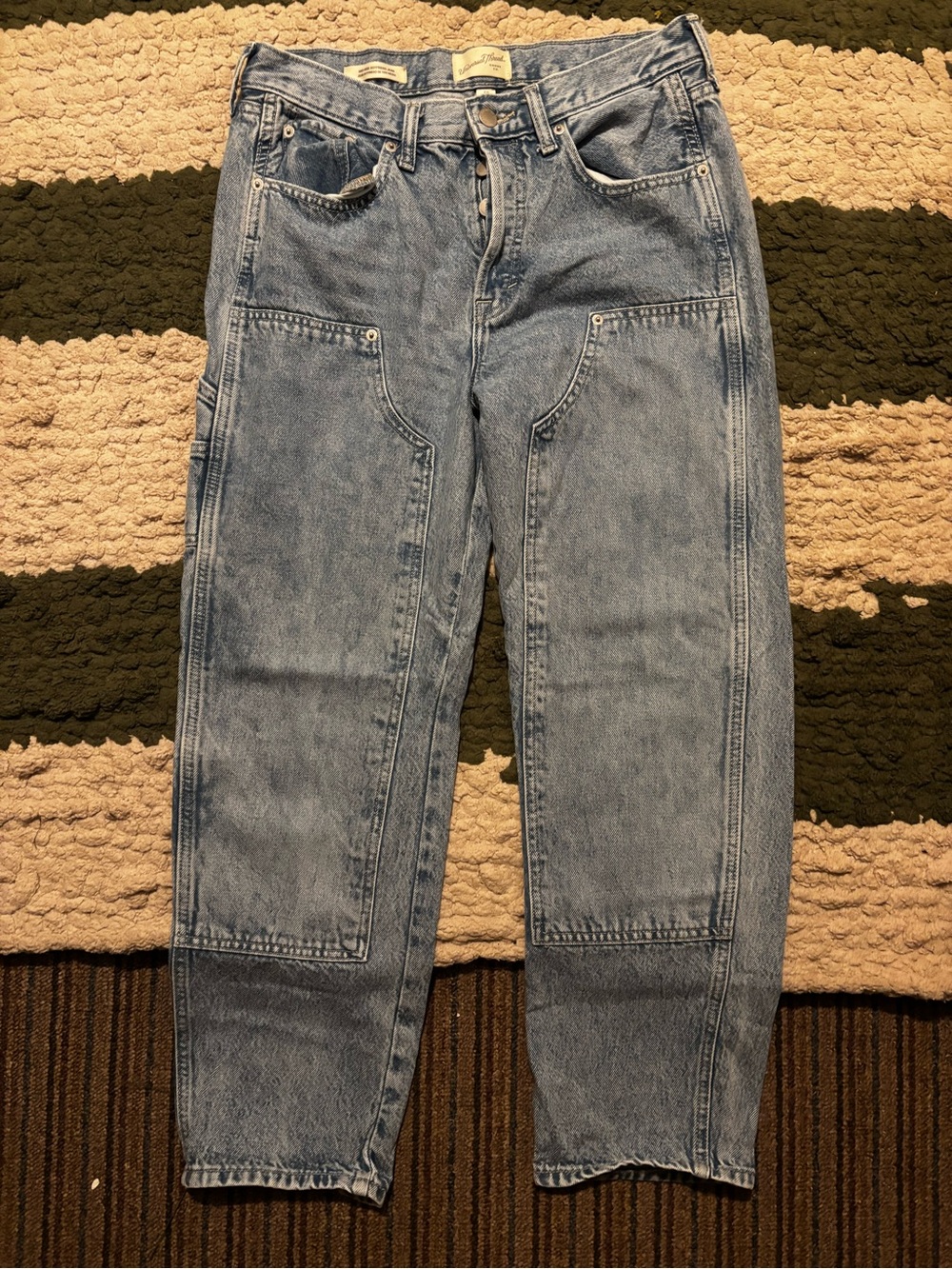 Universal Threads Women’s Light Blue Relaxed Carpenter Jeans